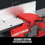CRAFTSMAN Benchtop Jointer, 22K Cuts per Minute