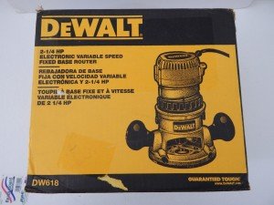 12-Amp DEWALT Router - 24,000 RPM Variable Speed