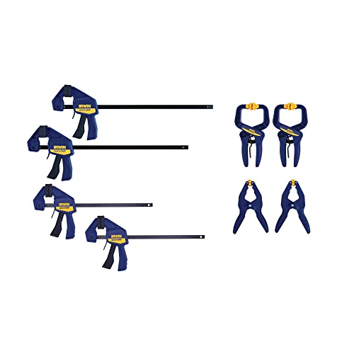 IRWIN Quick-Release Woodworking Clamps Set, 6 Inch