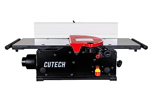 Cutech Spiral Cutterhead Jointer: 10-Inch, Cast Iron Tables