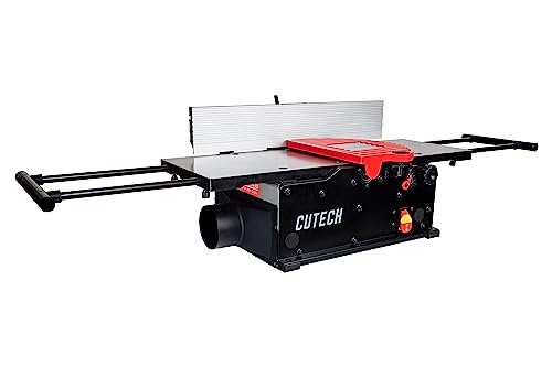 Cutech Spiral Cutterhead Jointer: 10-Inch, Cast Iron Tables