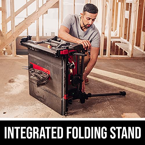 Portable Jobsite Table Saw with Folding Stand