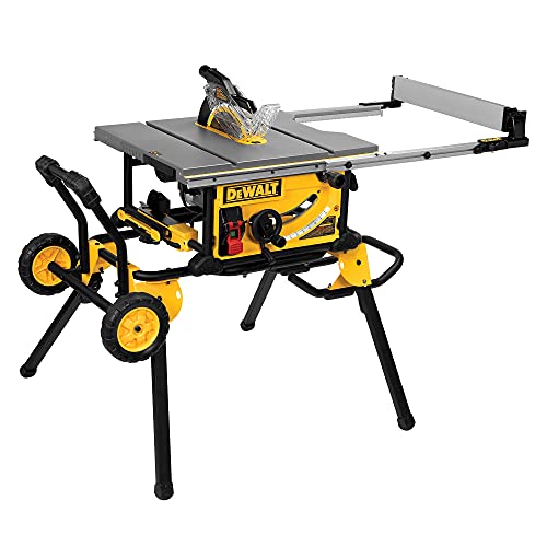 DEWALT Table Saw with Stand - 10 Inch