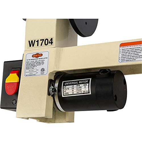 1/3 HP Benchtop Lathe - SHOP FOX W1704