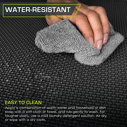 ProsourceFit Extra Thick Puzzle Exercise Mat Set