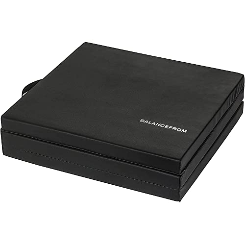 BalanceFrom 2-Inch Thick Exercise Mat for Home Gym