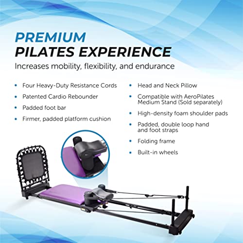 AeroPilates Reformer Plus 379: Home Gym Cardio Fitness