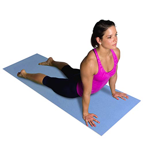 CAP Barbell Yoga Mat, Blue, Premium Quality