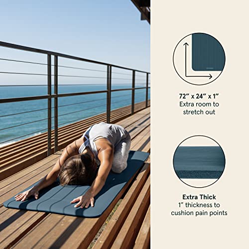 Retrospec Solana 1" Thick Non-Slip Yoga Mat