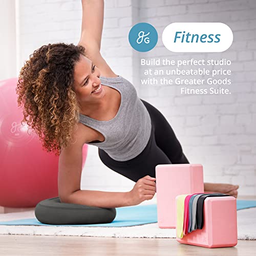 Blush Pink Professional Yoga Mat with Carrying Strap
