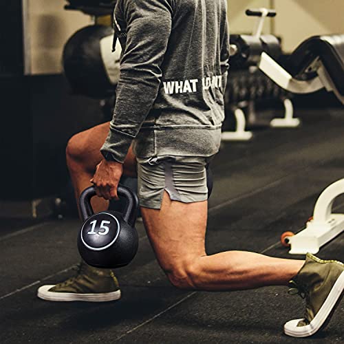 Yaheetech 4-Piece Kettlebell Set for Strength Training