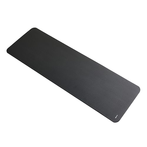 Extra Thick Exercise Yoga Gym Floor Mat, Black