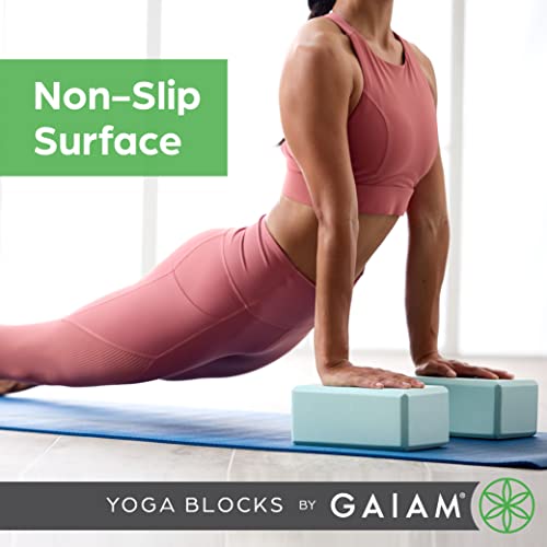Gaiam Latex-Free Yoga Block for Stability and Balance