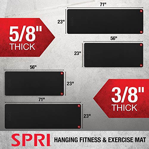 SPRI Hanging Fitness & Yoga Exercise Mat