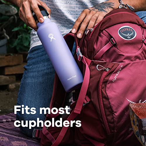 Black 21oz Hydro Flask Standard Flex Cap