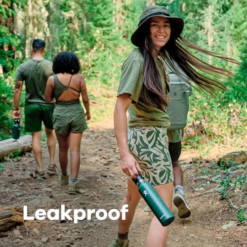 Black 21oz Hydro Flask Standard Flex Cap