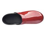 Red Patent Professional Clogs for Women, Size 41