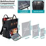 Nurse Insulated Lunch & Laptop Backpack, Black