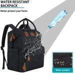 Nurse Insulated Lunch & Laptop Backpack, Black