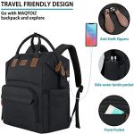 Nurse Insulated Lunch & Laptop Backpack, Black