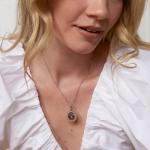 Engravable Pink Nurse's Prayer Pendant Necklace