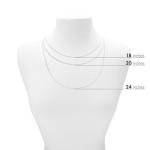 Engravable Pink Nurse's Prayer Pendant Necklace