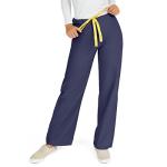 Medline AngelStat Unisex Reversible Scrub Pants, Navy