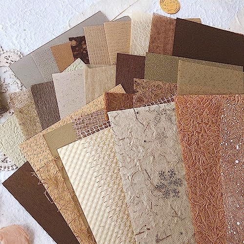 30Pcs Handmade Scrapbook Paper Craft Set, Variety