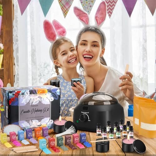 Oligar DIY Candle Making Kit for Adults, Beginners