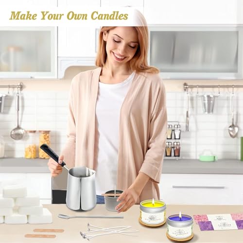 DIY Candle Making Kit Adults Kids Soy Wax