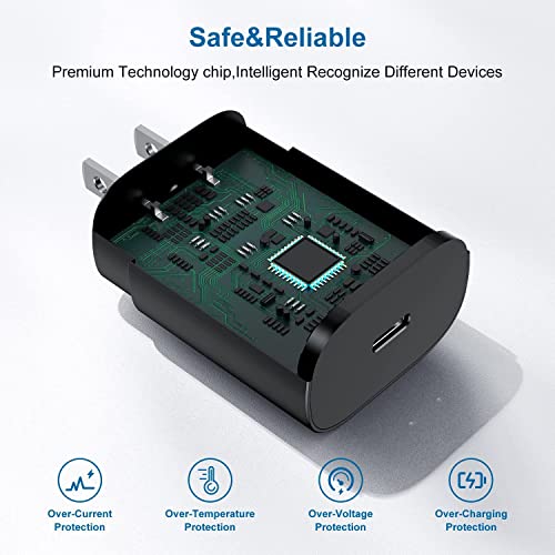 25W Type C Dual Charger & Cable Combo