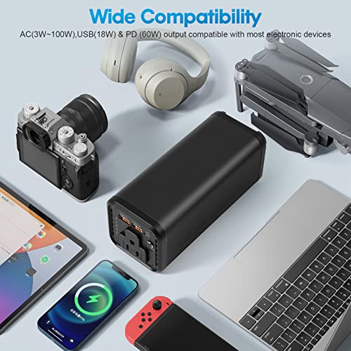 Universal Laptop Power Bank with AC Outlet