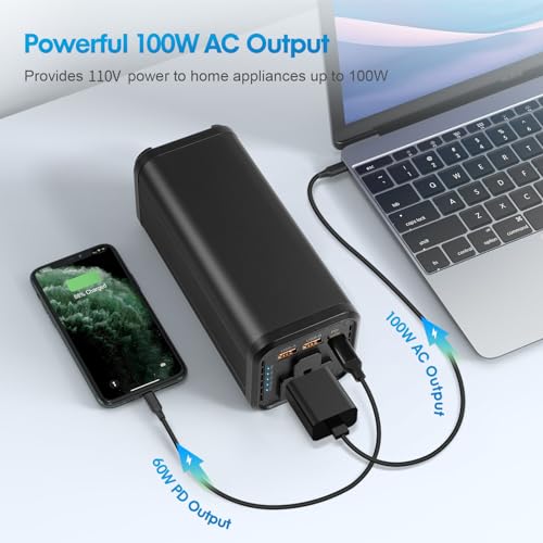 Universal Laptop Power Bank with AC Outlet