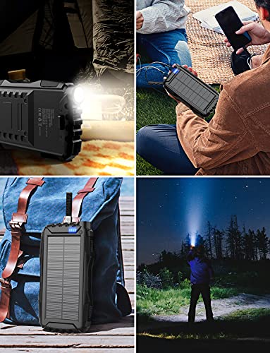 42800mAh Solar Portable Charger with Fast Charging