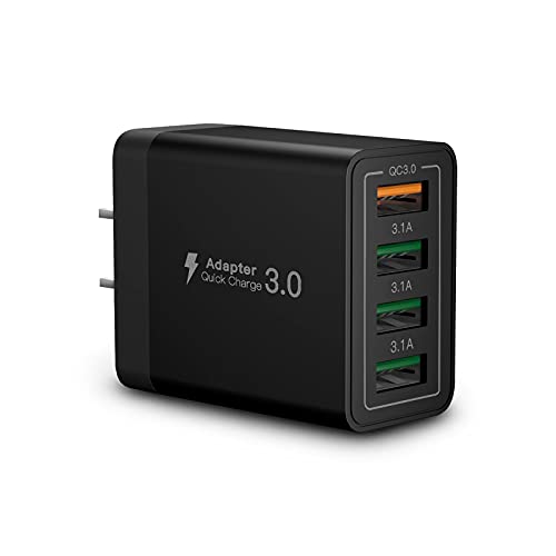 4-Port Fast USB Charger for All Devices