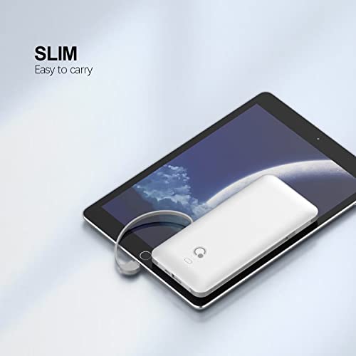 Ultra-Slim 10000mAh USB C Power Bank