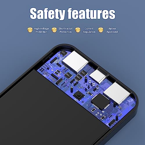 Miady 2-Pack 10000mAh Fast Charging Power Bank