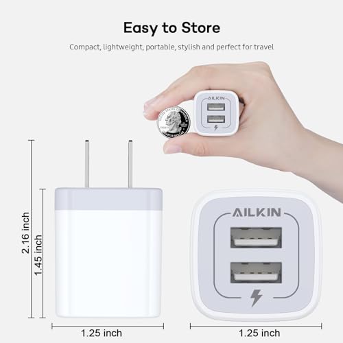 Dual Port Quick Charger for iPhone & Samsung