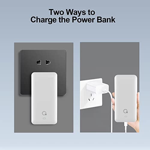 Ultra-Slim 10000mAh USB C Power Bank