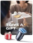 AINOPE Fast USB Car Charger - 4.8A