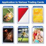 32-Count Hard Plastic Toploader Card Sleeves