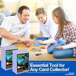 32-Count Hard Plastic Toploader Card Sleeves