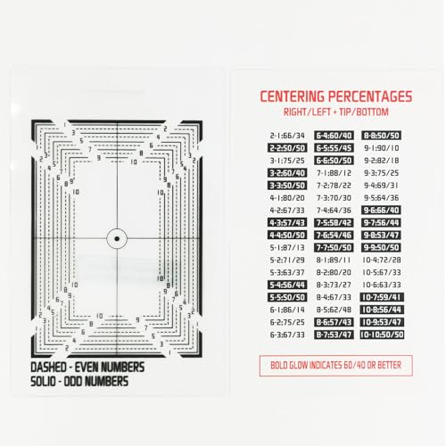 Sports Trading Cards Grading Kit & Measuring Tools