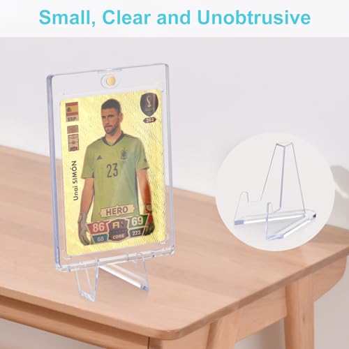 30 Pack Premium Acrylic Card Display Stands