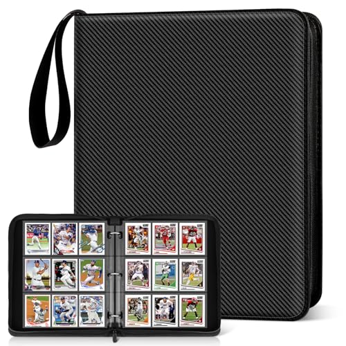 Premium 9-Pocket Trading Card Binder with Sleeves