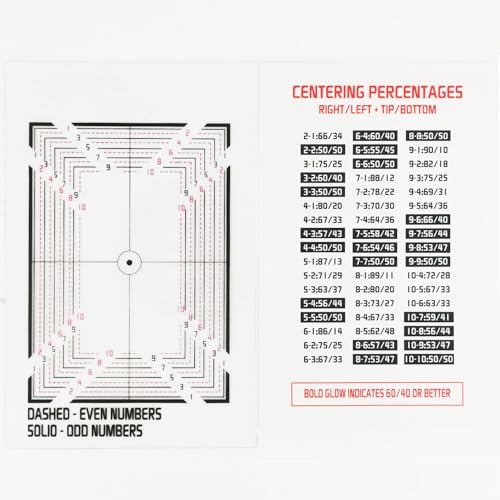 Sports Card Centering and Grading Tool Kit