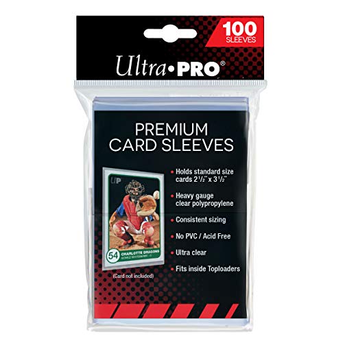 Ultra Pro 100ct Clear Card Sleeves for Protection