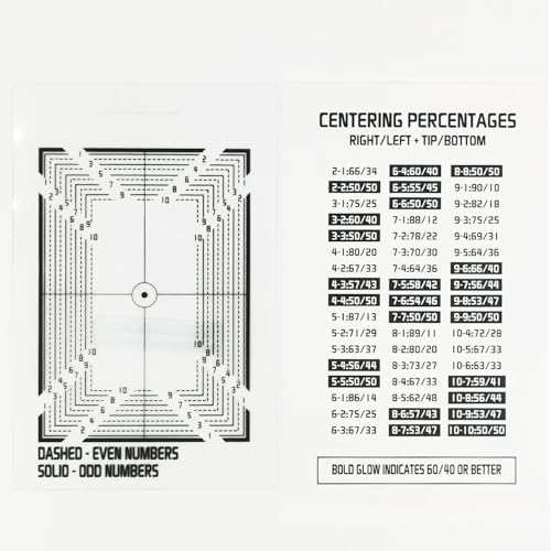 Sports Card Centering and Grading Tool Kit