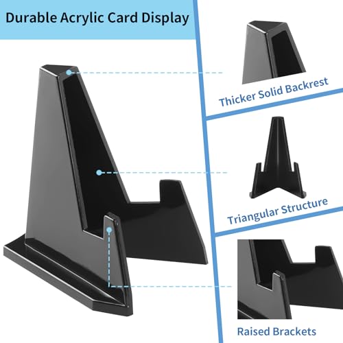 Acrylic Card Stands for Trading Cards - 20 Pack