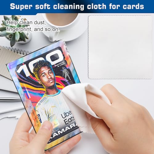 Card Centering Tool Kit with Magnifier and Cloth